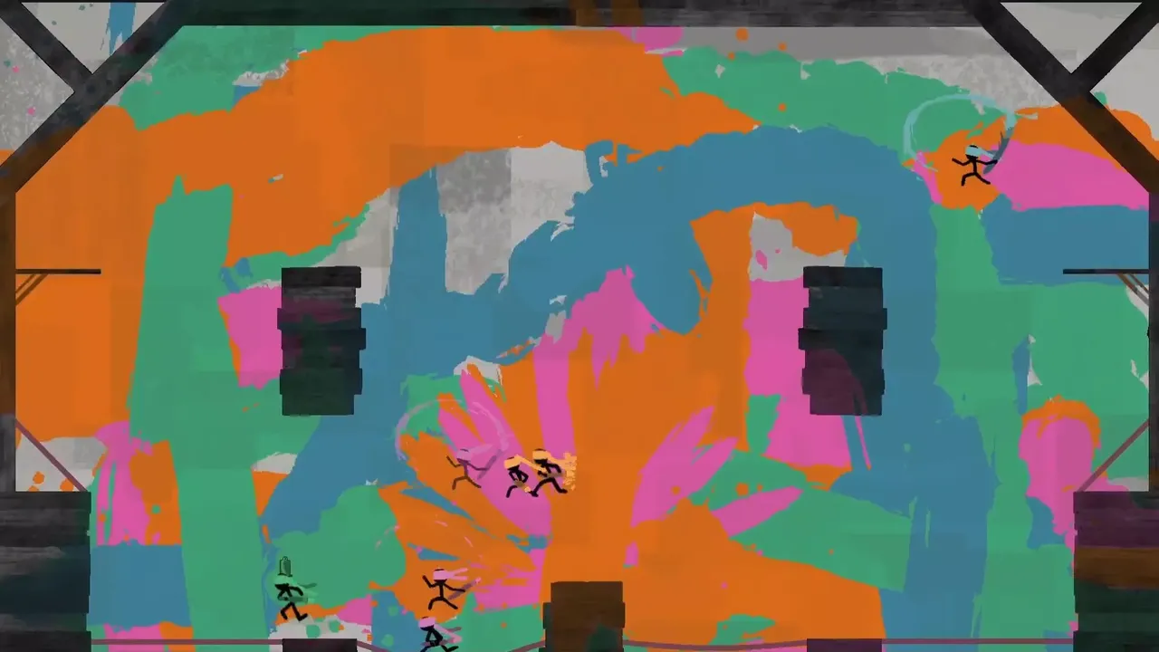 -Ninjas on Trampolines-游戏截图-好玩游戏库