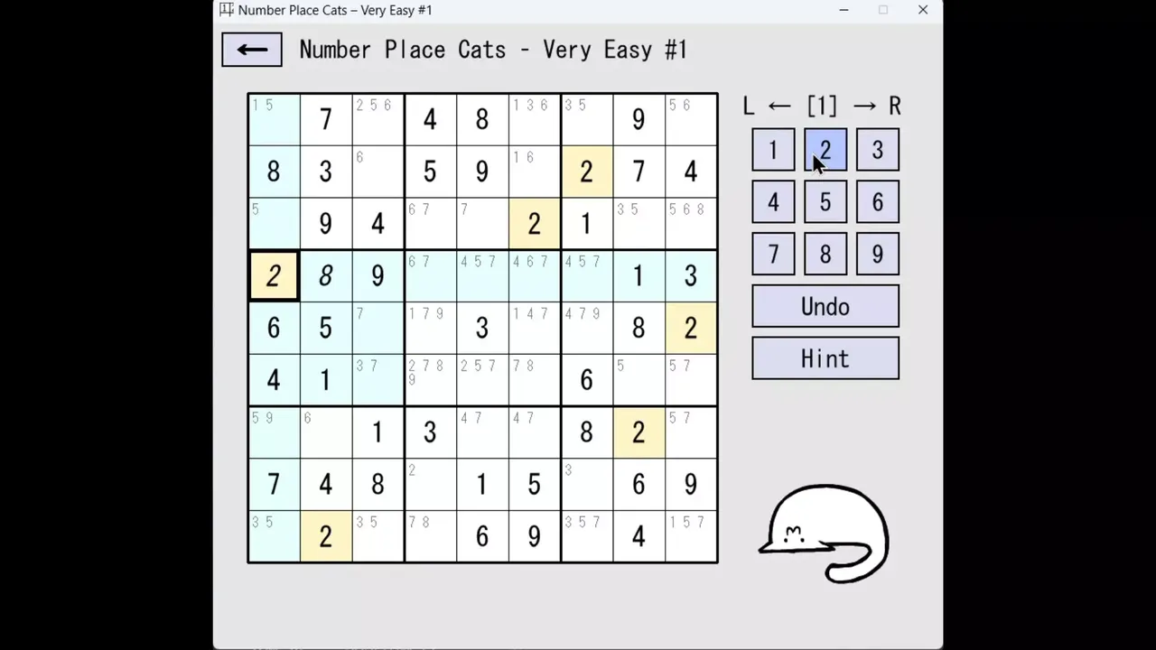 -Number Place Cats-游戏截图-好玩游戏库