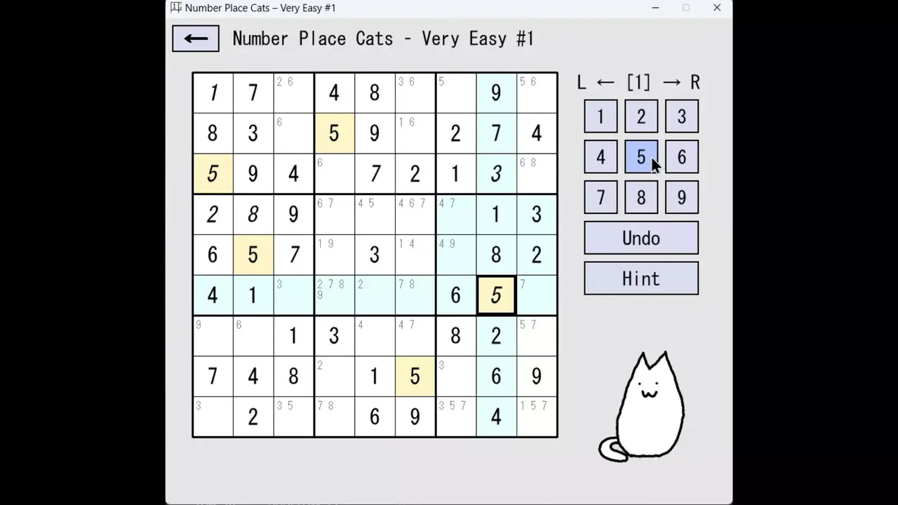 -Number Place Cats-游戏截图-好玩游戏库