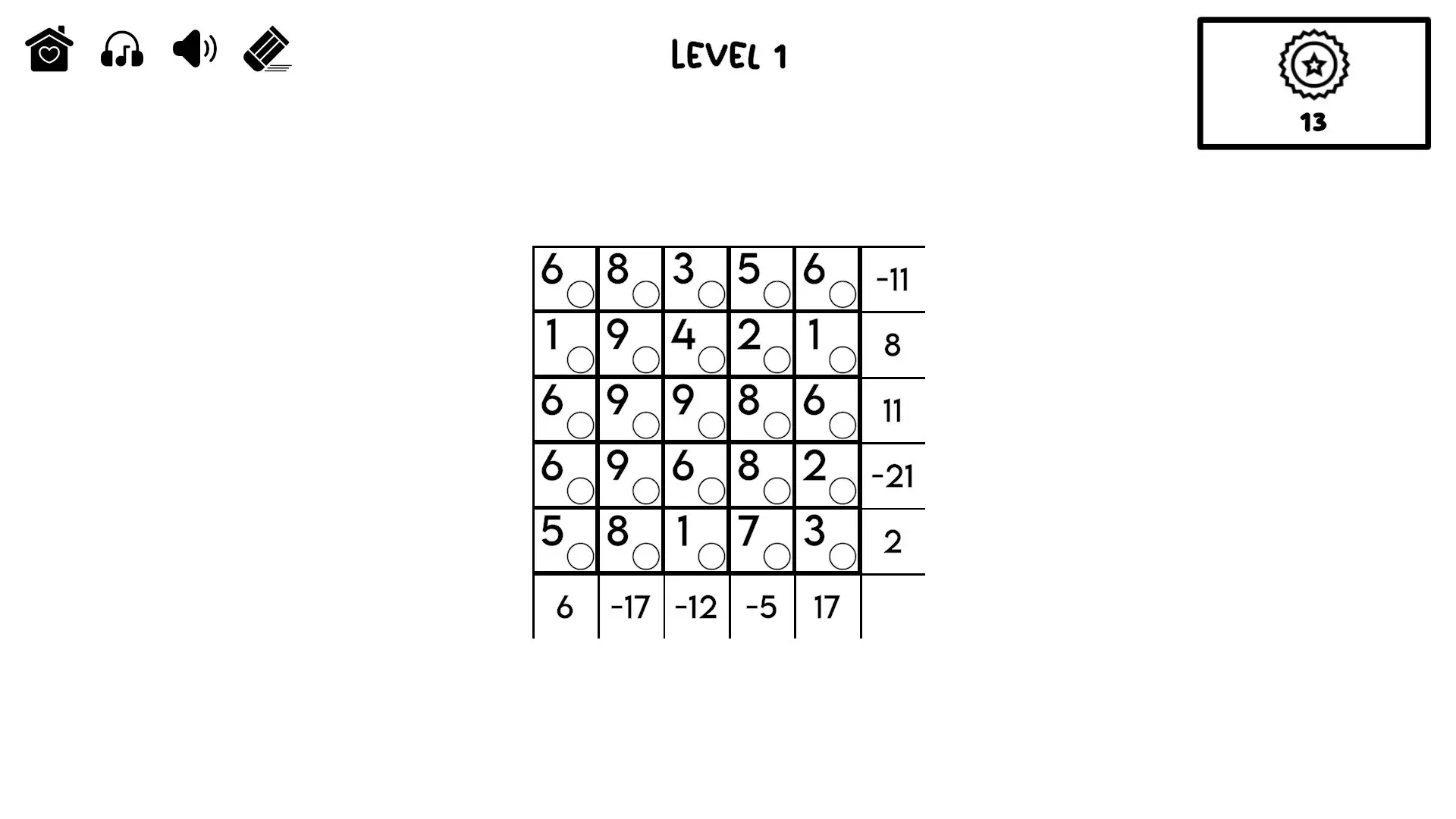 -FlipSum - A Puzzle By Claris Richter-游戏截图-好玩游戏库