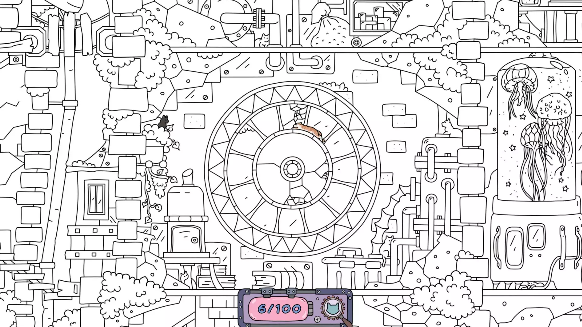 -HIDDEN CATS 4: Aetherpunk-游戏截图-好玩游戏库