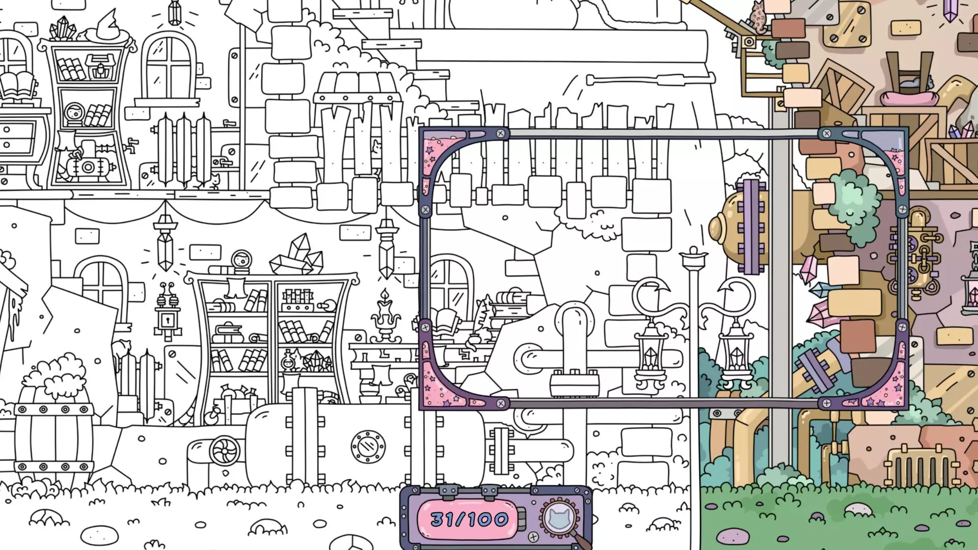 -HIDDEN CATS 4: Aetherpunk-游戏截图-好玩游戏库