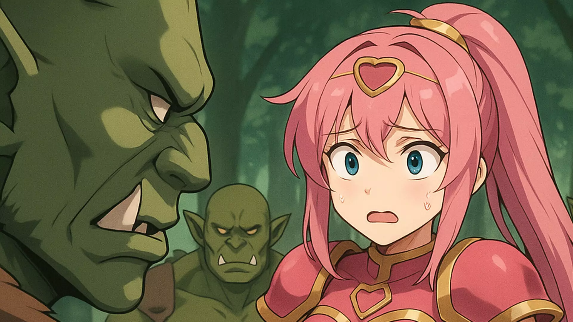 -Cute Warrior Girl (큐트 여전사)-游戏截图-好玩游戏库