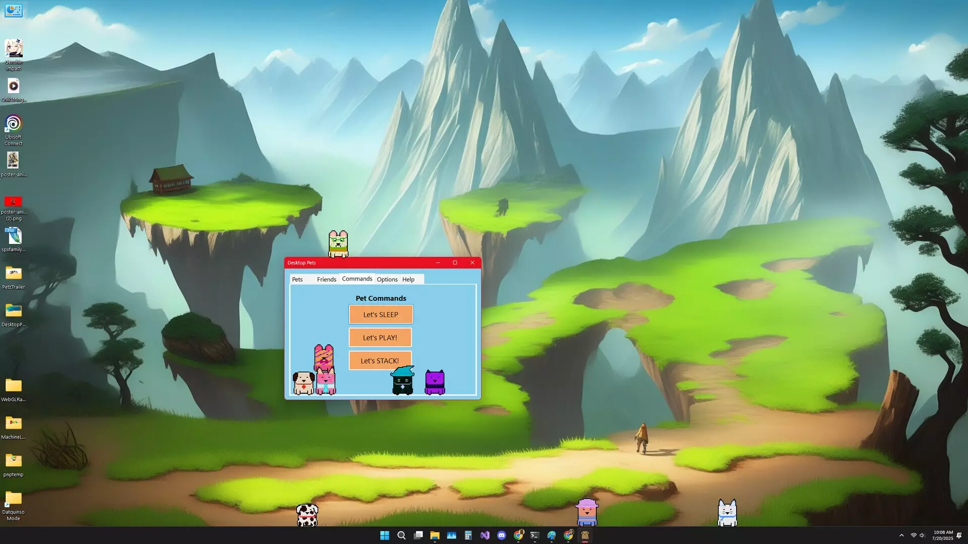 Datquinso Desktop Pets