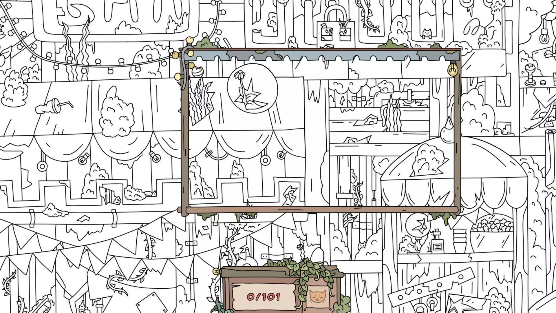 -Hidden Cats: Old Amusement Park-游戏截图-好玩游戏库