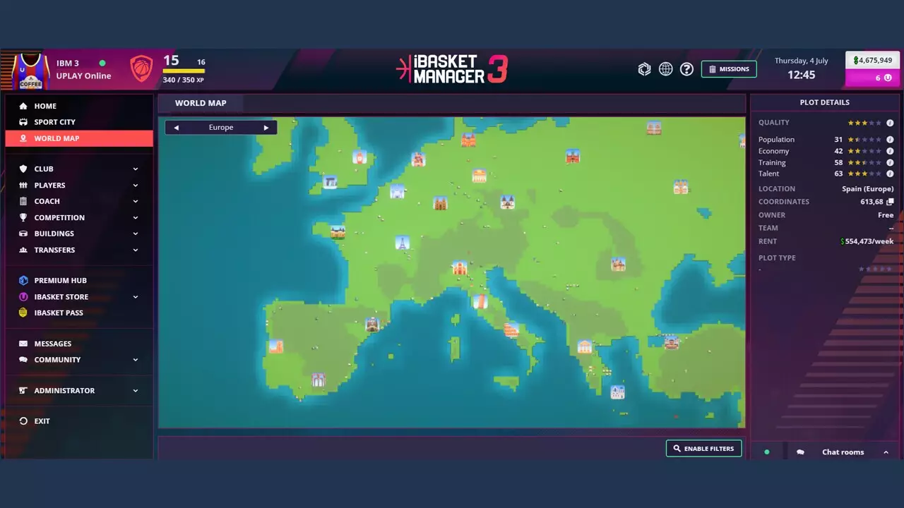 iBasket Manager 3 – Online Basketball Manager