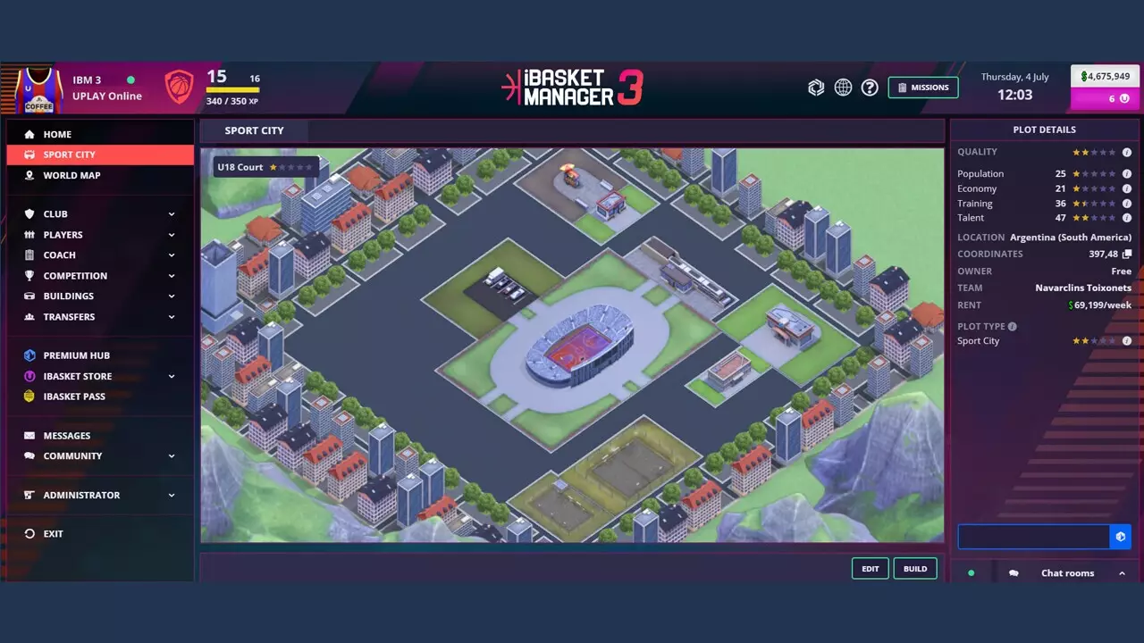 -iBasket Manager 3 - Online Basketball Manager-游戏截图-好玩游戏库