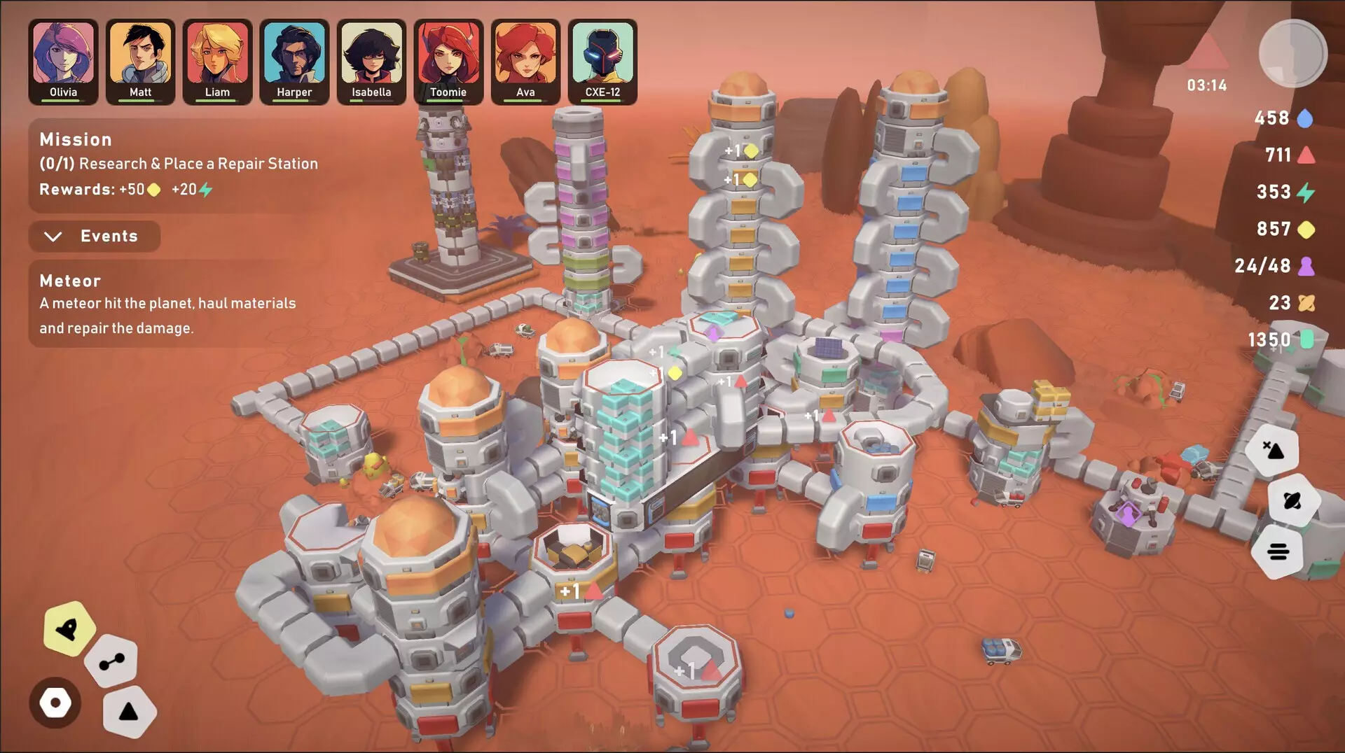 -Stellar Settlers: Space Base Builder-游戏截图-好玩游戏库