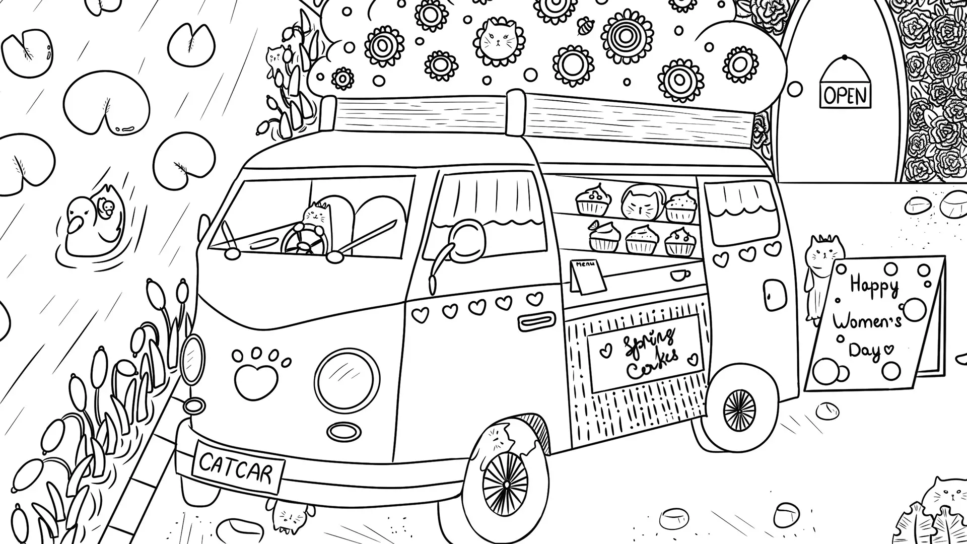 -100 March Cats-游戏截图-好玩游戏库