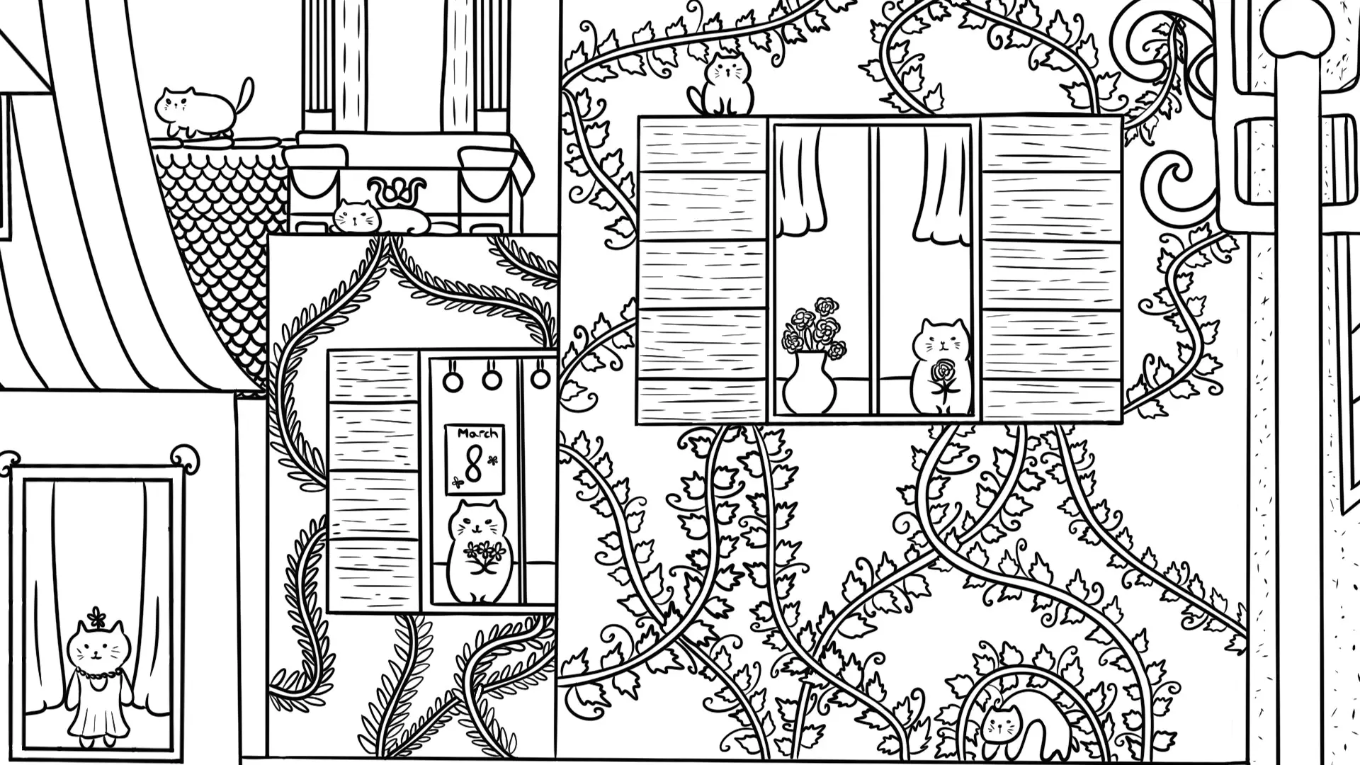-100 March Cats-游戏截图-好玩游戏库