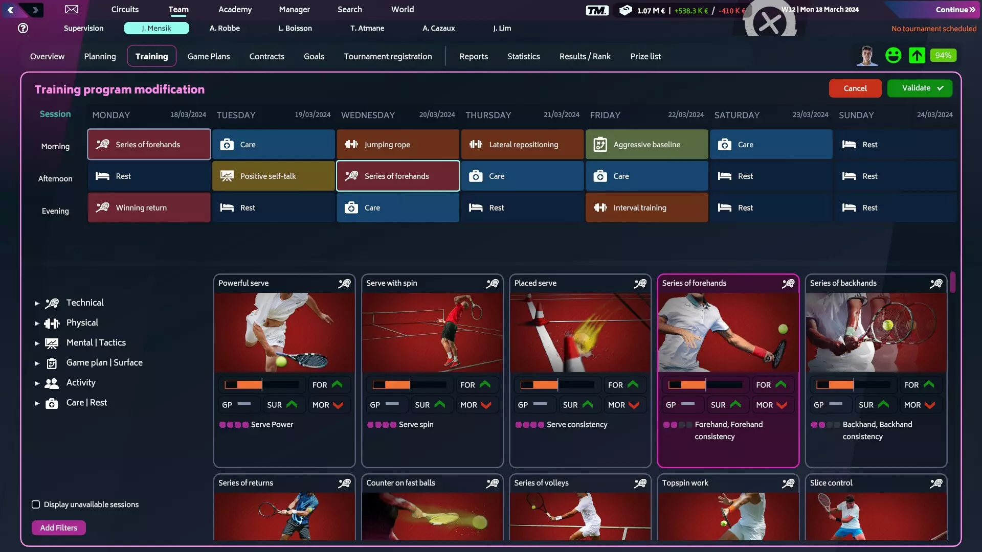 -Tennis Manager 2024-游戏截图-好玩游戏库