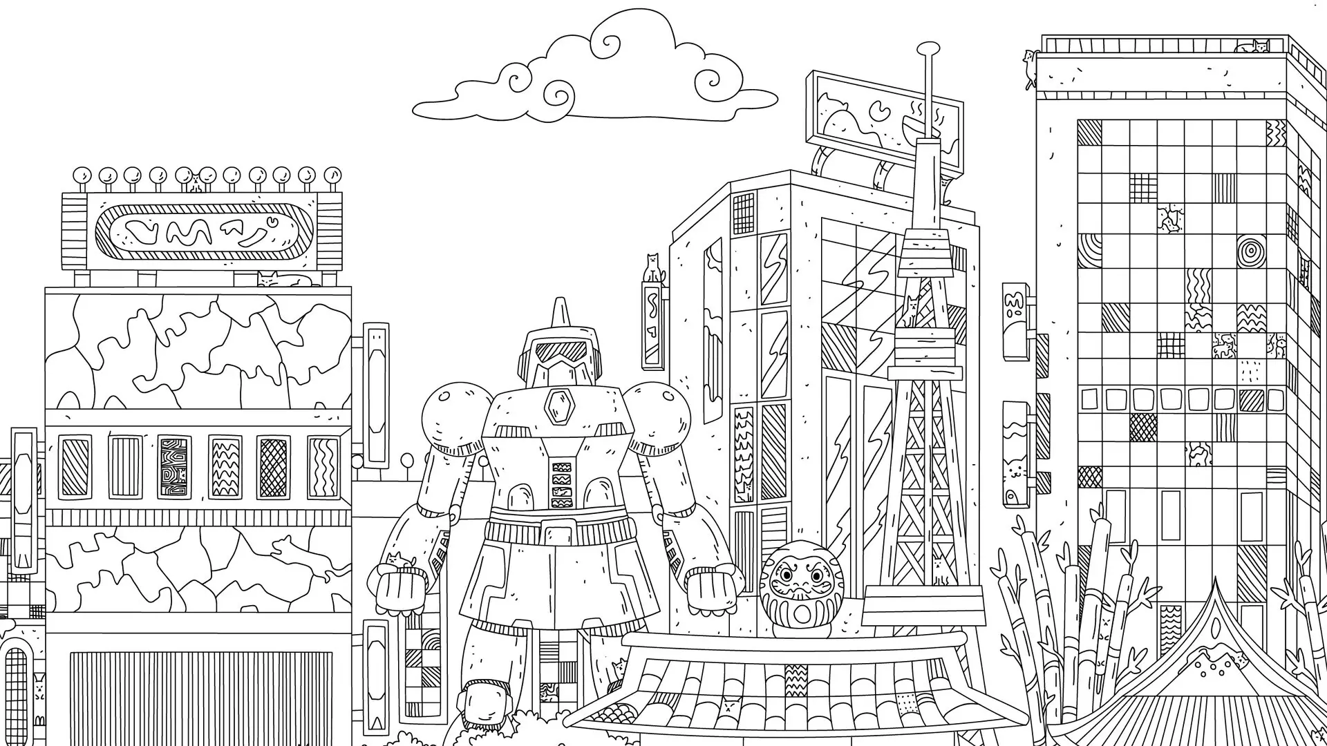 Cats Hidden Around the World