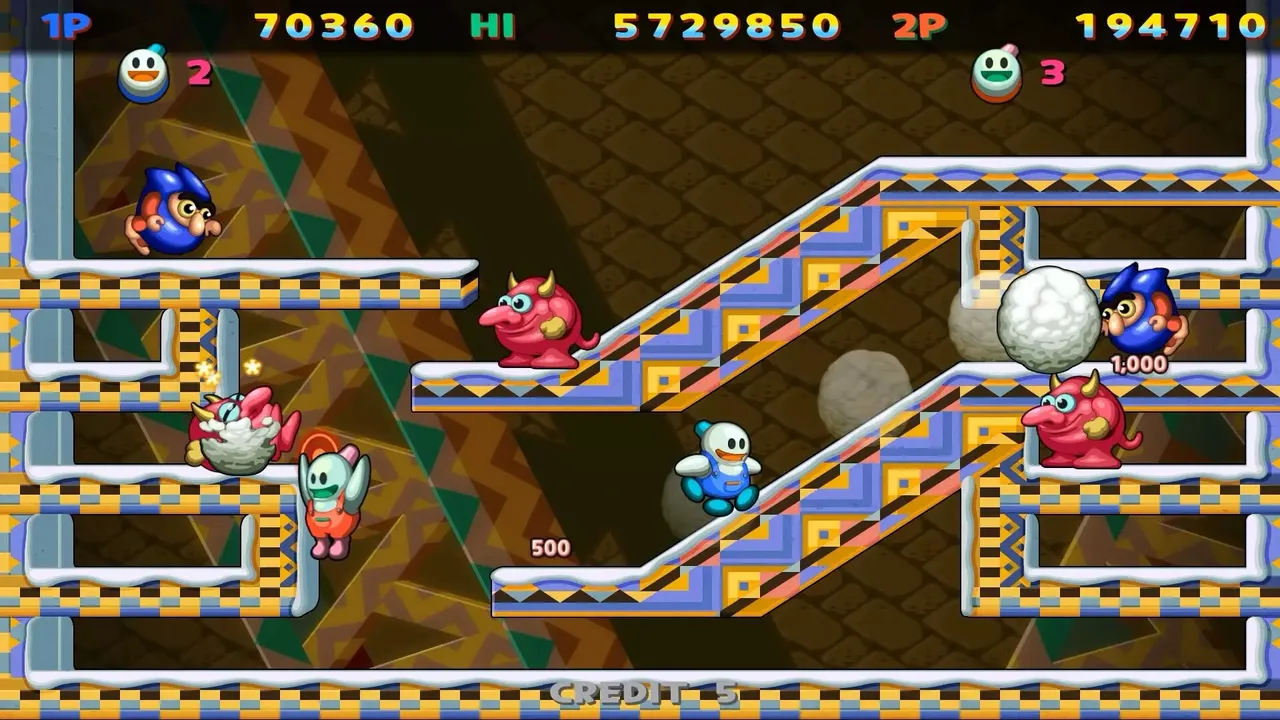 -SNOW BROS. SPECIAL: ANNIVERSARY EDITION-游戏截图-好玩游戏库