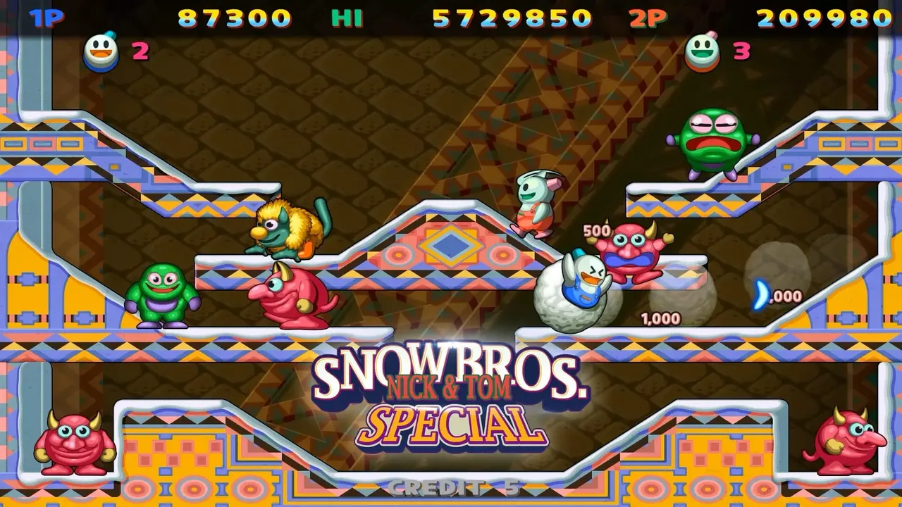 -SNOW BROS. SPECIAL: ANNIVERSARY EDITION-游戏截图-好玩游戏库