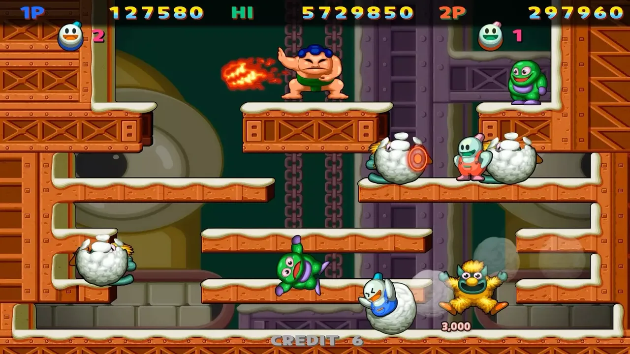 -SNOW BROS. SPECIAL: ANNIVERSARY EDITION-游戏截图-好玩游戏库