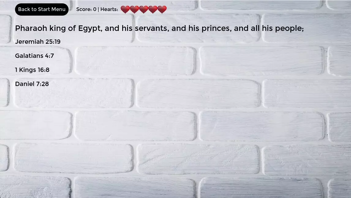 -Bible Verse Challenge-游戏截图-好玩游戏库