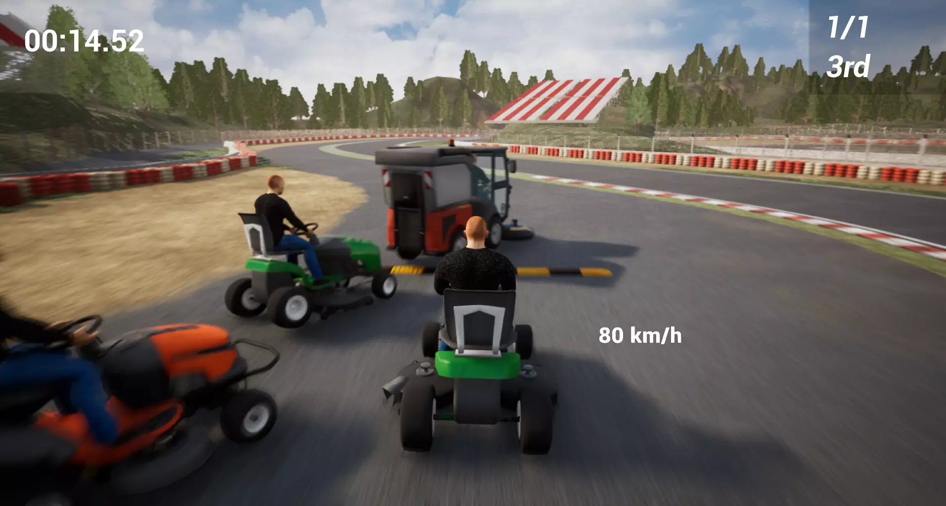 -Lawnmower Game Racing 2: Drunken-游戏截图-好玩游戏库