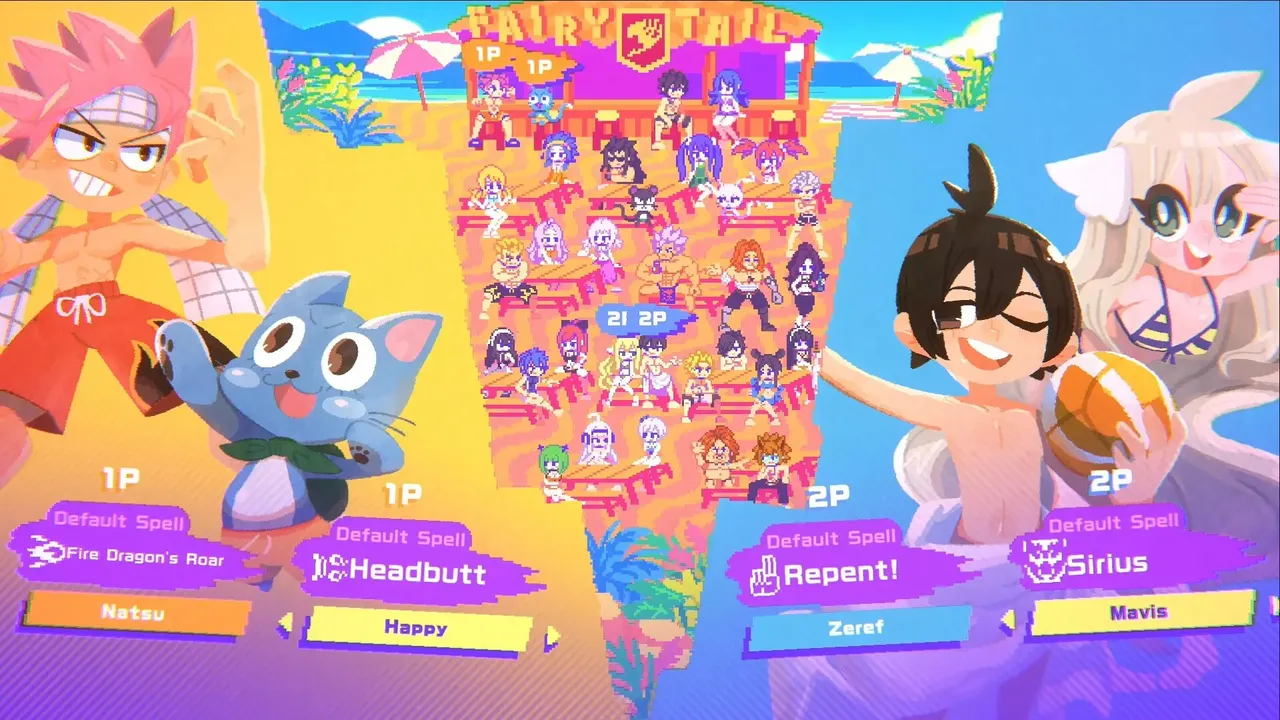 -FAIRY TAIL: Beach Volleyball Havoc-游戏截图-好玩游戏库