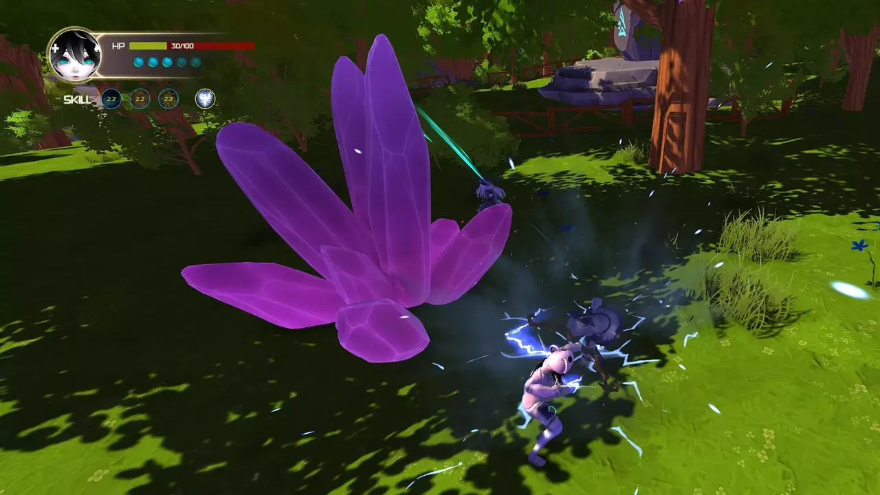 The Crystal Archer Girl