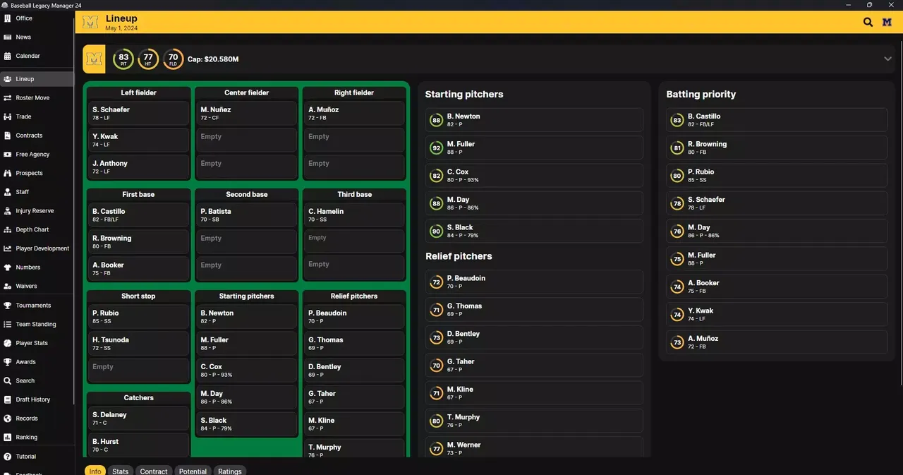 -Baseball Legacy Manager 24-游戏截图-好玩游戏库