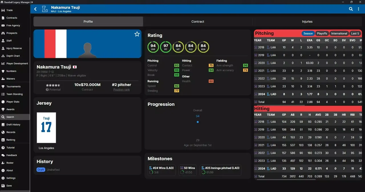 -Baseball Legacy Manager 24-游戏截图-好玩游戏库