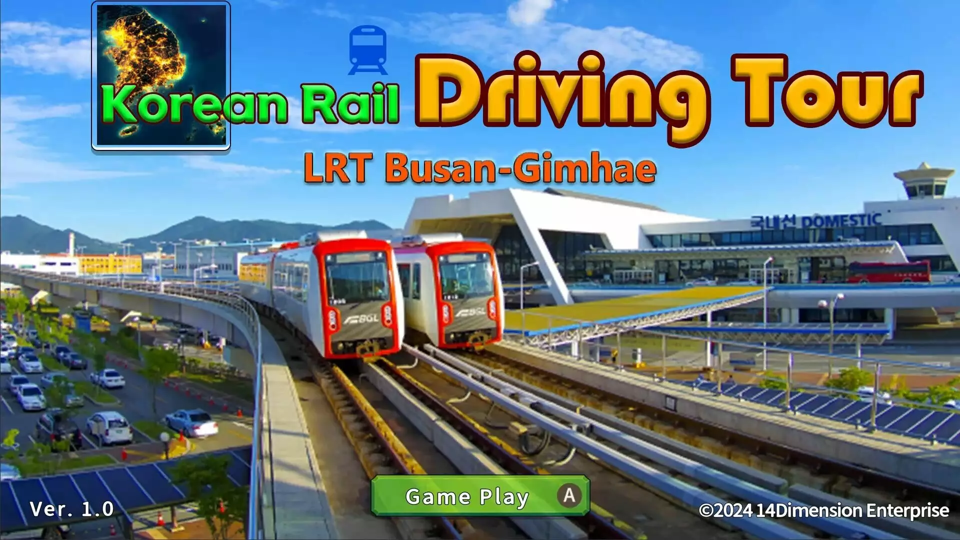 Korean Rail Driving Tour LRT Busan-Gimhae