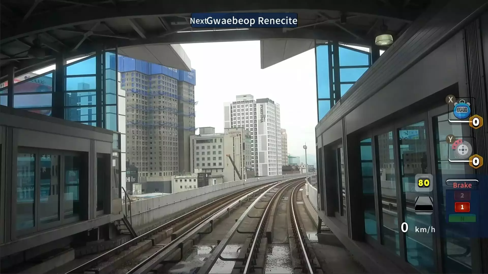 -Korean Rail Driving Tour LRT Busan-Gimhae-游戏截图-好玩游戏库