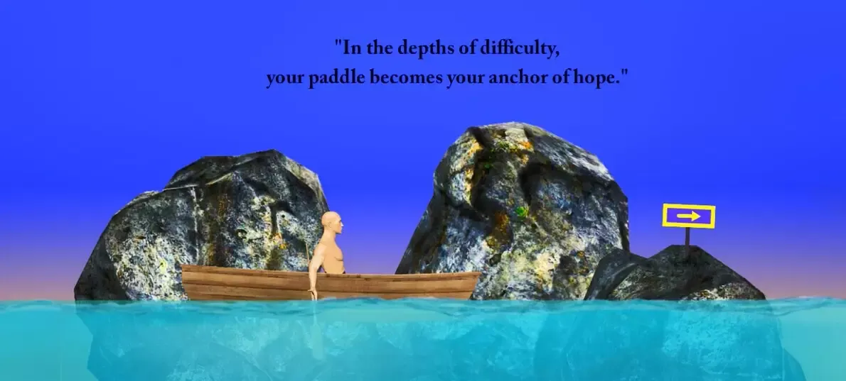 Let me Paddle: Difficult Boat Paddling Game