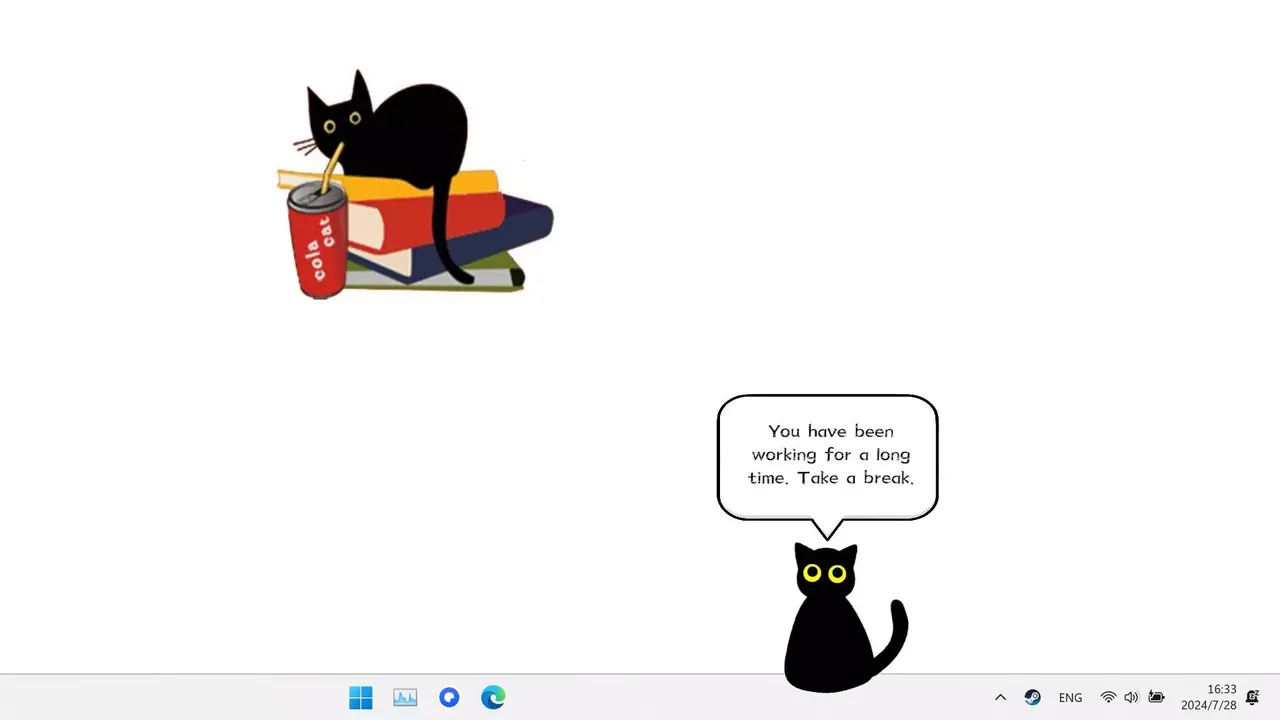 -Cat On My Desktop-游戏截图-好玩游戏库