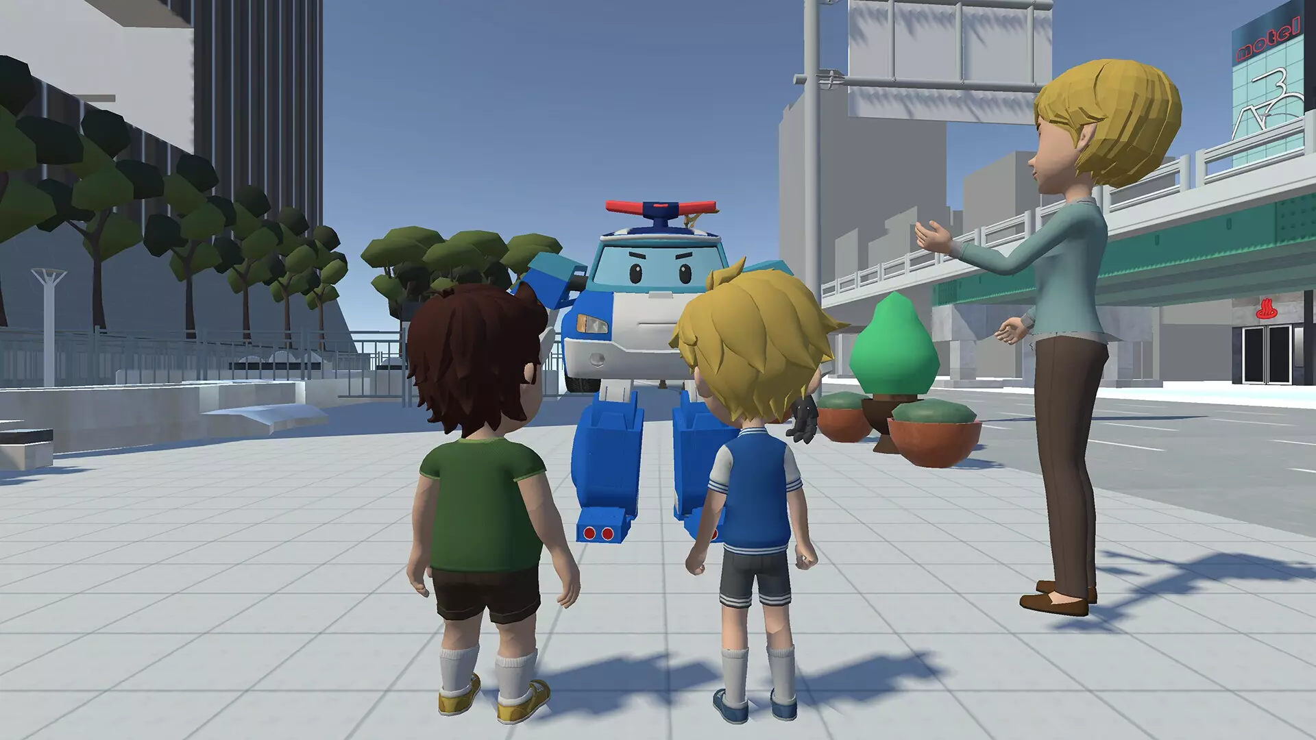 -VR traffic safety with Polly-游戏截图-好玩游戏库