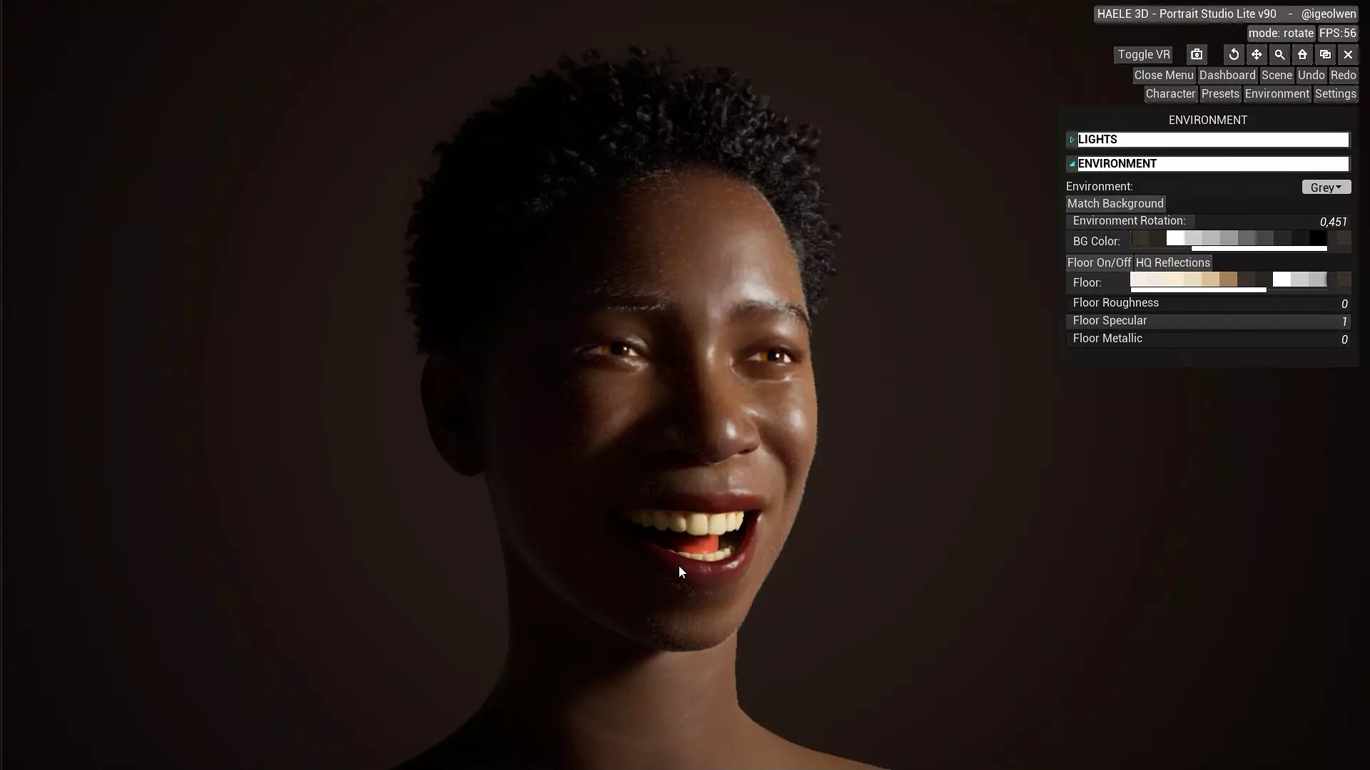 HAELE 3D – Portrait Studio Lite – Drawing References