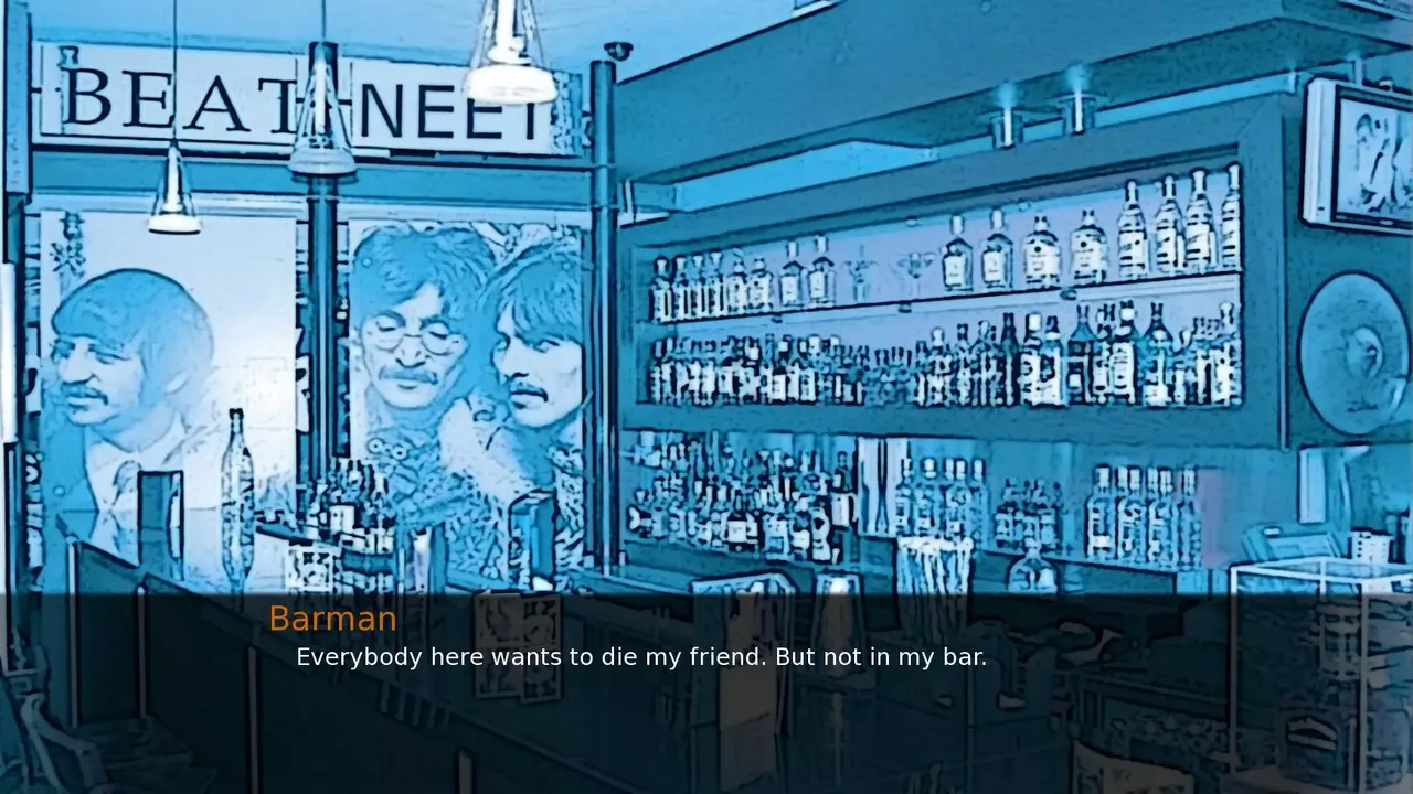 -Man in a suit in a building in a city-游戏截图-好玩游戏库