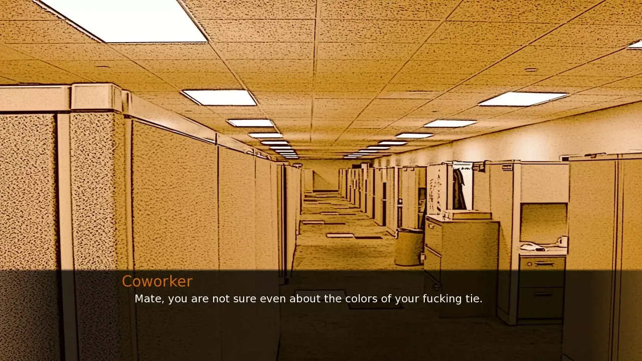 -Man in a suit in a building in a city-游戏截图-好玩游戏库