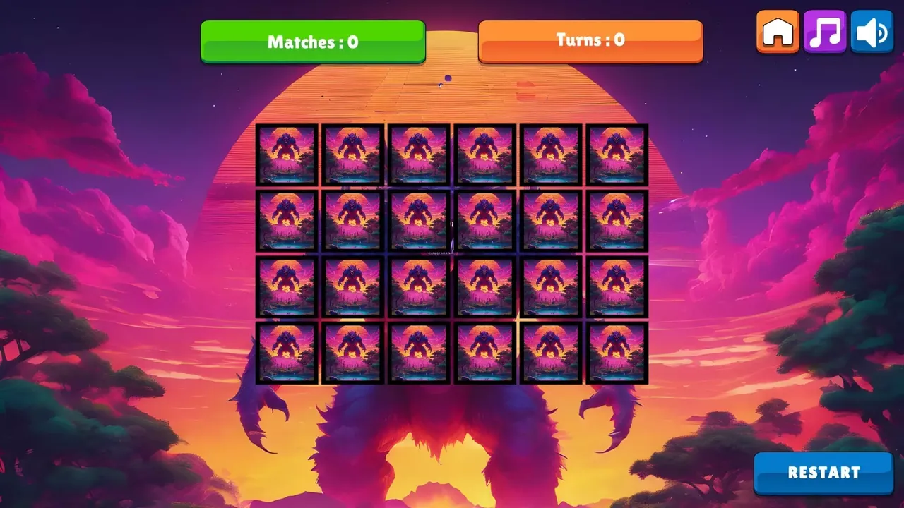 -OG Memory: Synthwave Monsters-游戏截图-好玩游戏库