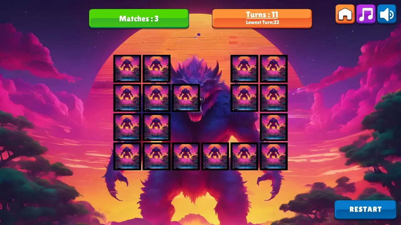 -OG Memory: Synthwave Monsters-游戏截图-好玩游戏库