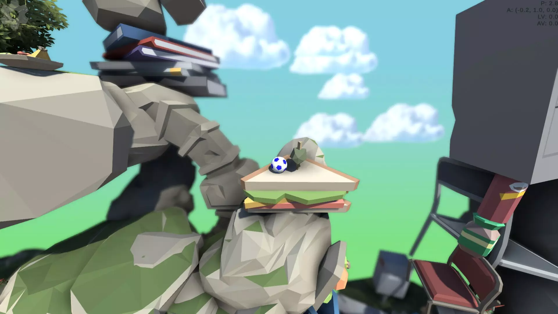 -Kicking The Ball Over Mountains Of Stuff-游戏截图-好玩游戏库