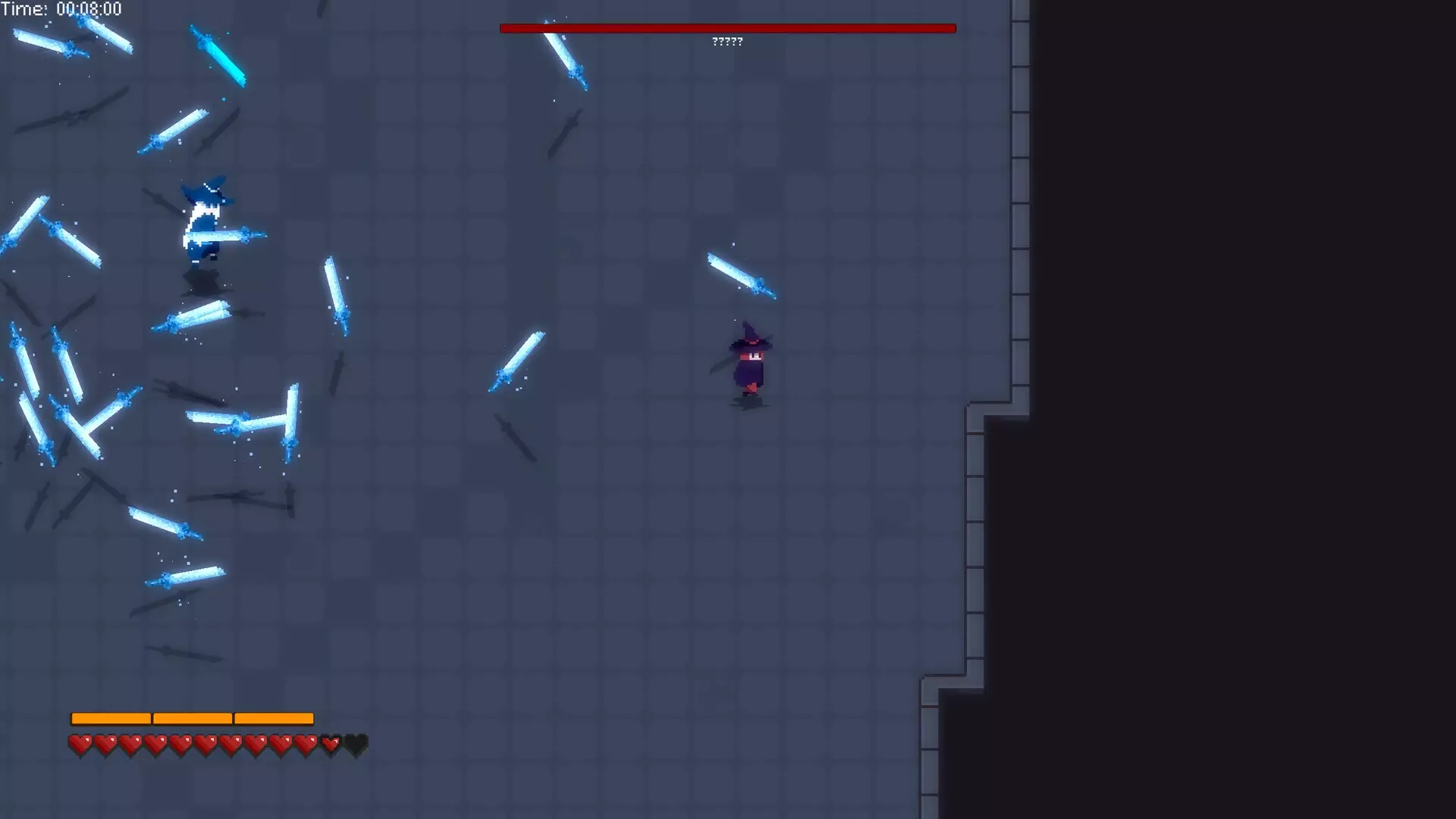 -Little Fire Girl Fights Final Boss / 小火女掉站终极Boss!-游戏截图-好玩游戏库