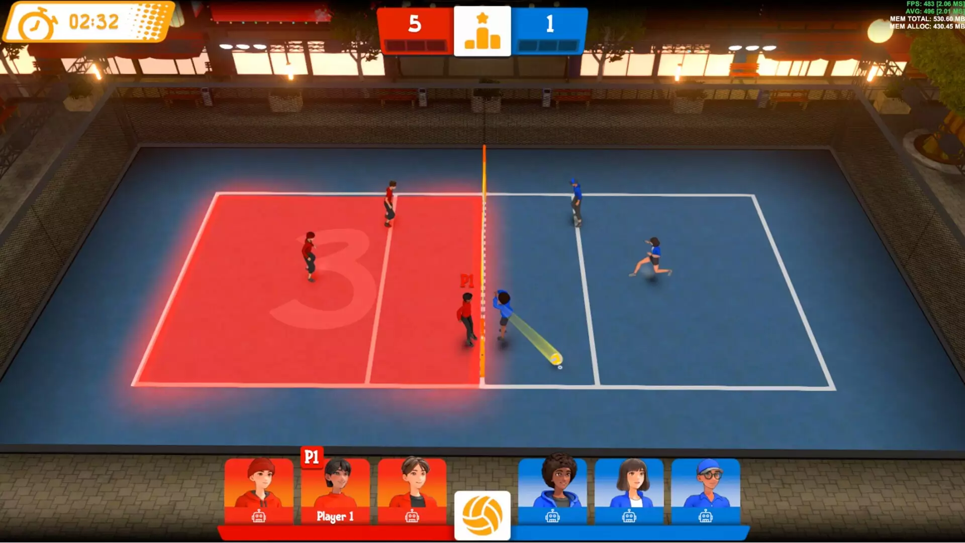 -VolleySmash-游戏截图-好玩游戏库