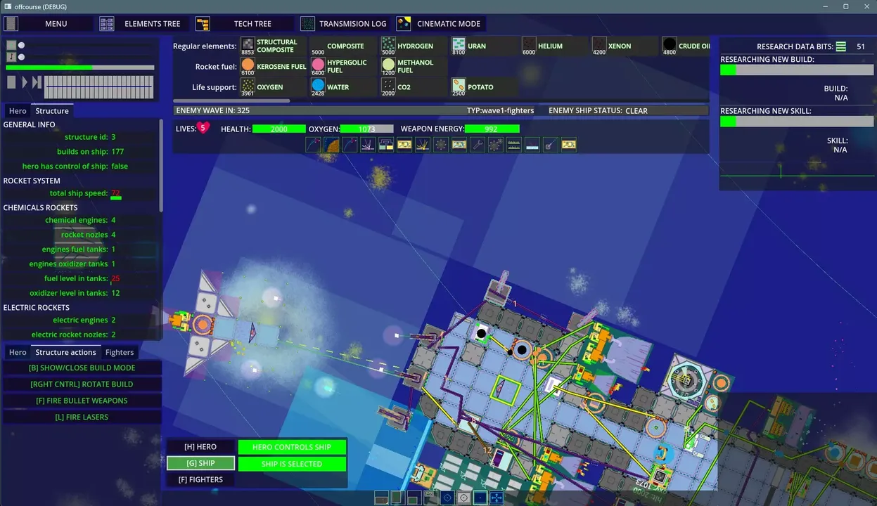 -Off Course ELEMENTS of SPACE-游戏截图-好玩游戏库
