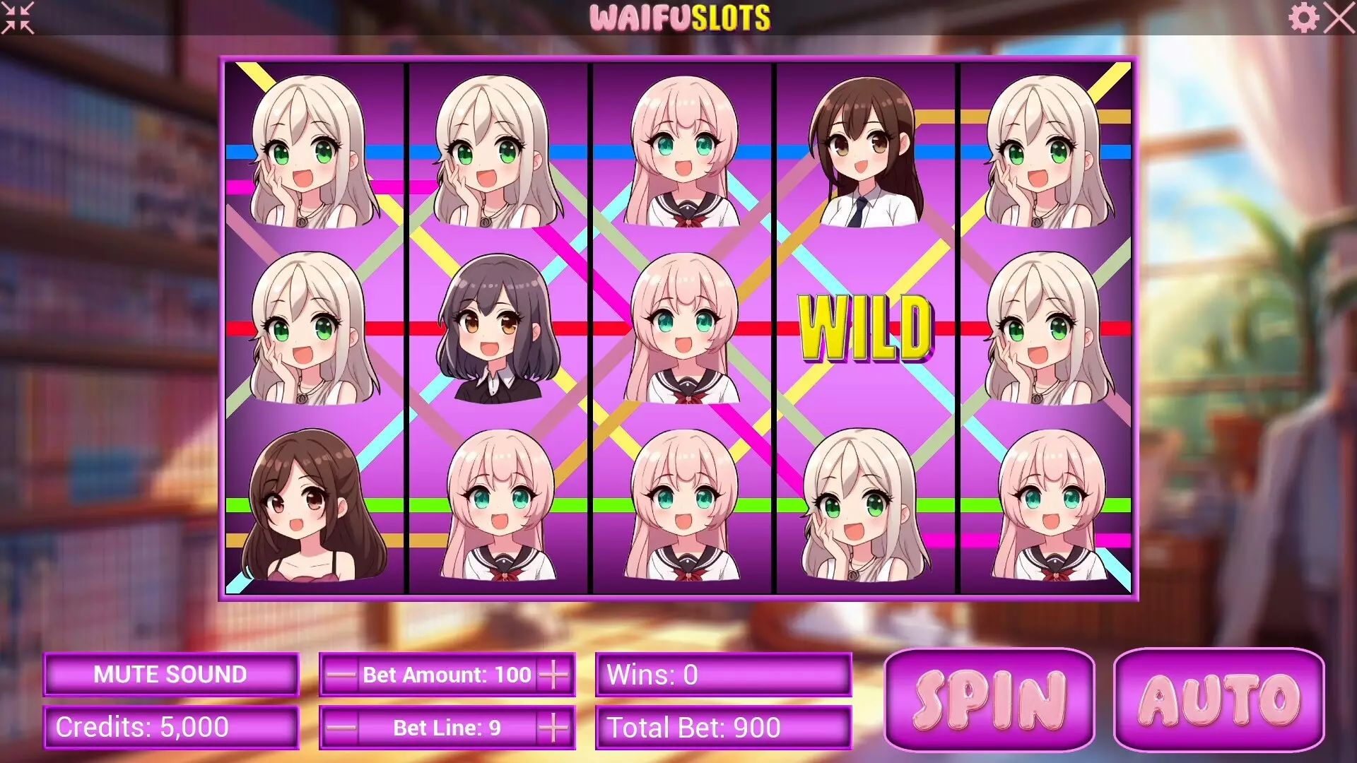 -Waifu Slots-游戏截图-好玩游戏库