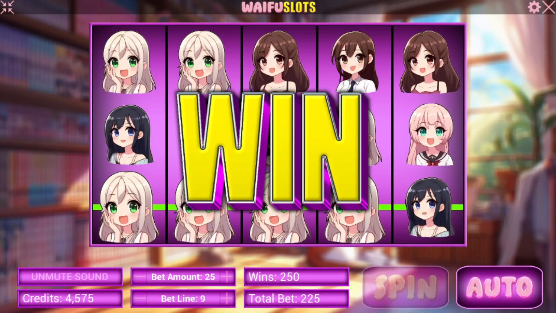 -Waifu Slots-游戏截图-好玩游戏库