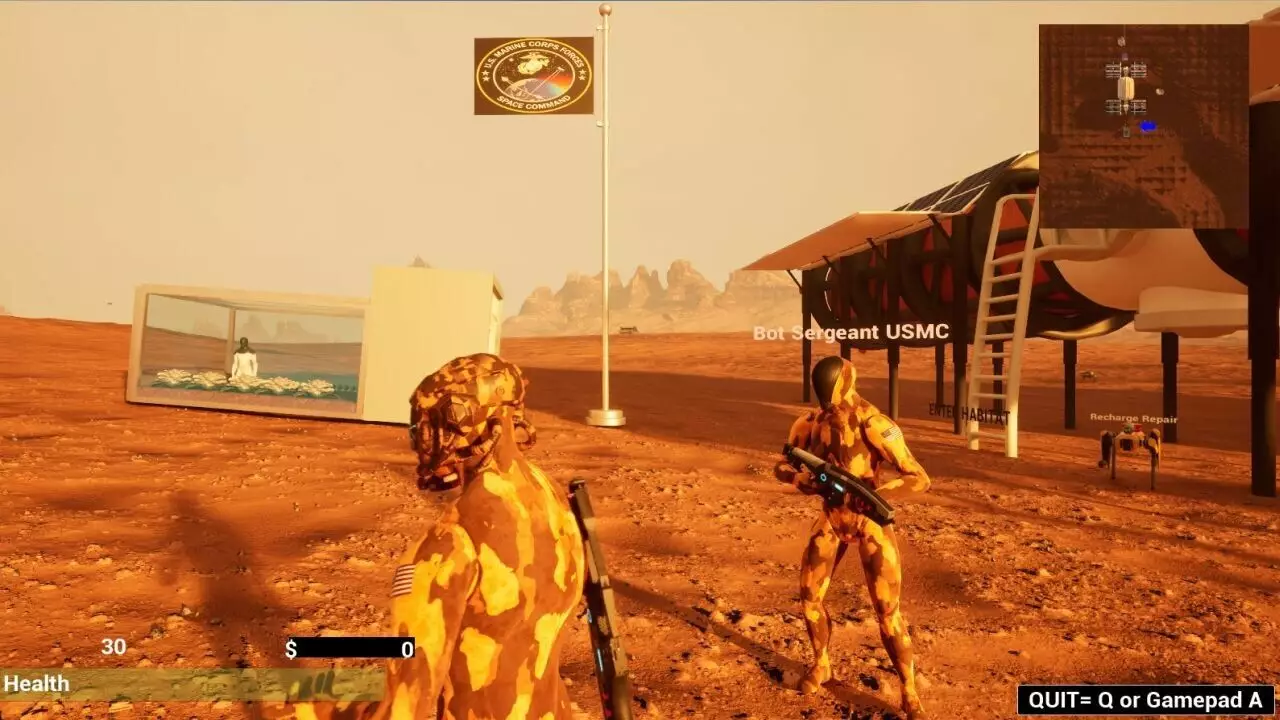 -Mars Bot Battle-游戏截图-好玩游戏库