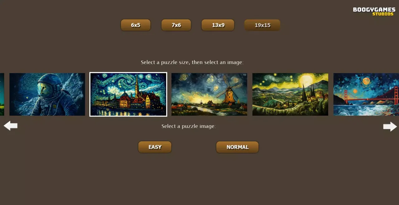 -Van Gogh's Masterpiece Jigsaw Puzzles-游戏截图-好玩游戏库