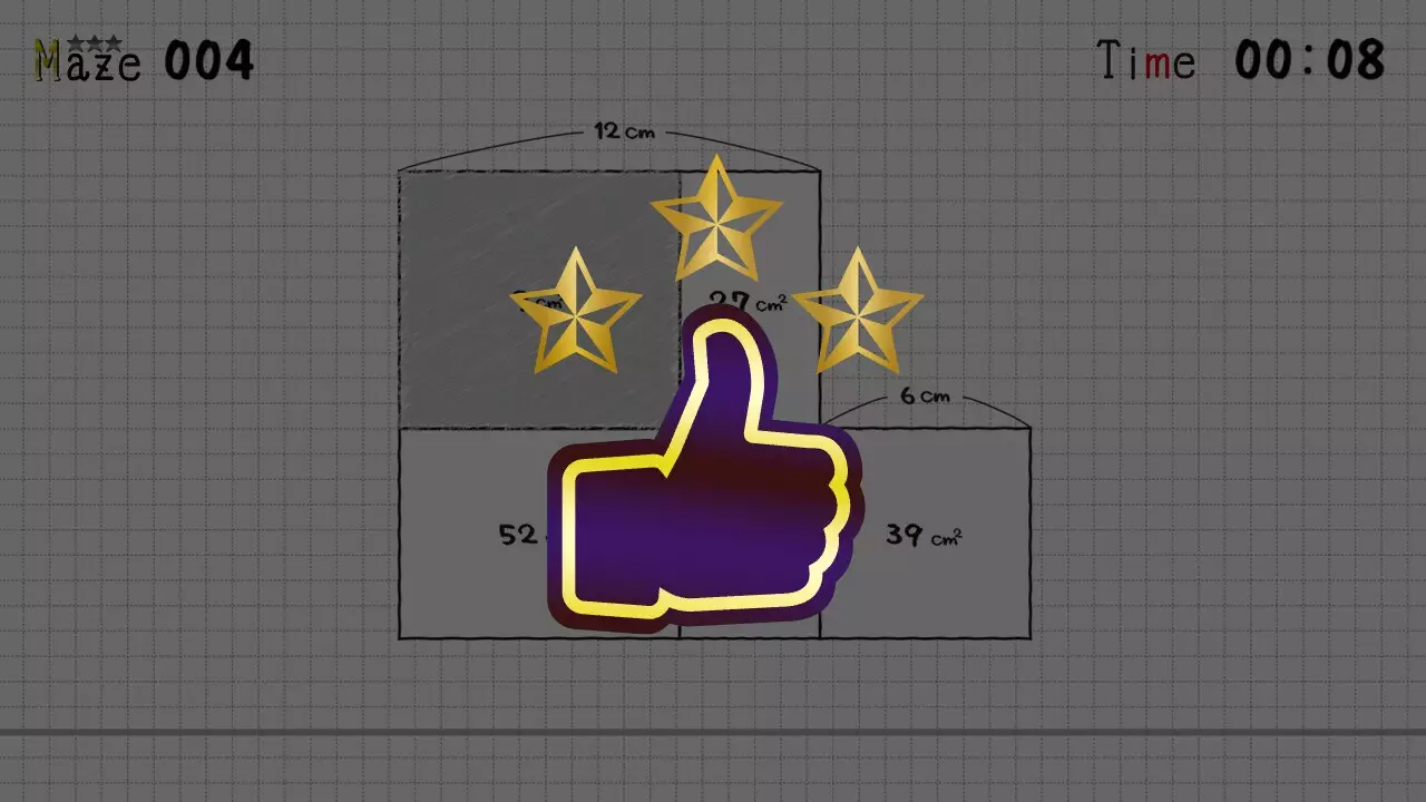 -MENSEKI Genius!: Area maze puzzles-游戏截图-好玩游戏库