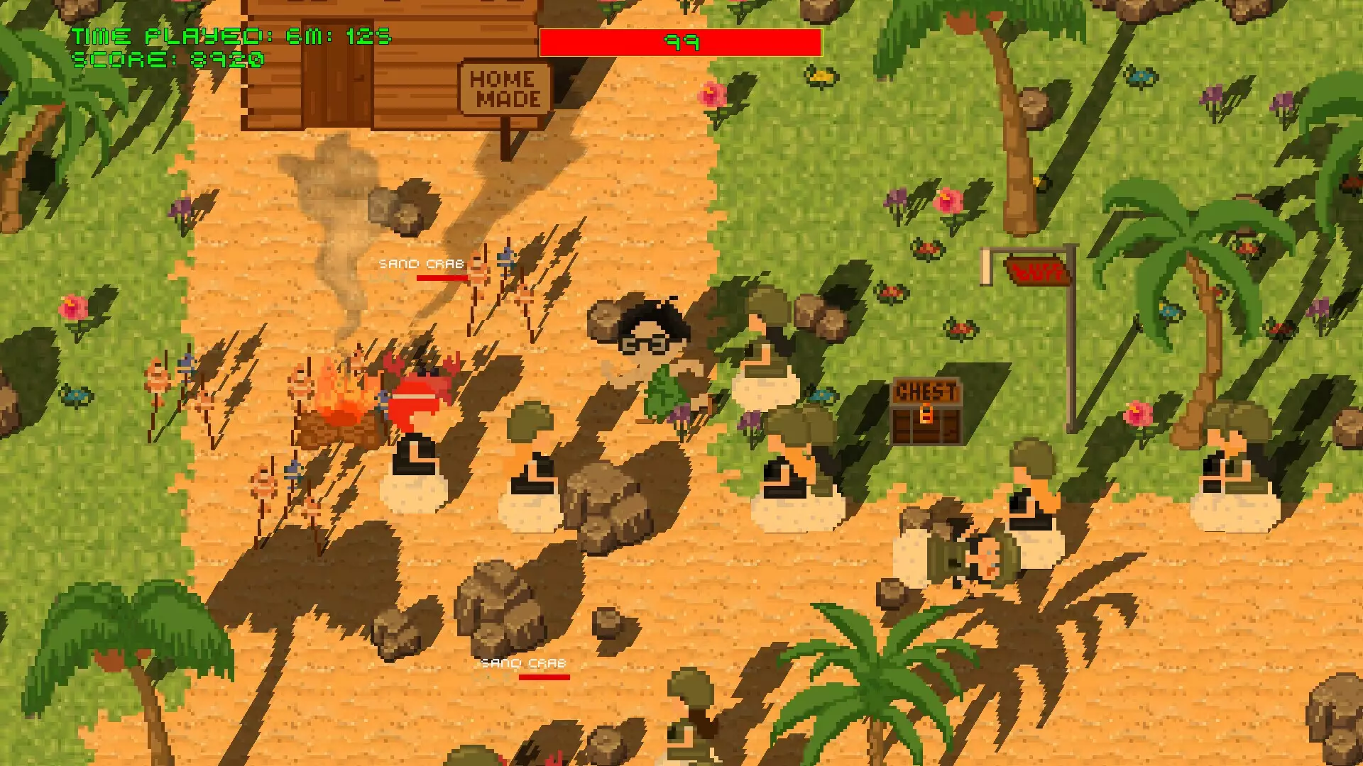 -Fighting for Singleship: I am Chased by a Bunch of Women But I Just Want to Play Video Games-游戏截图-好玩游戏库