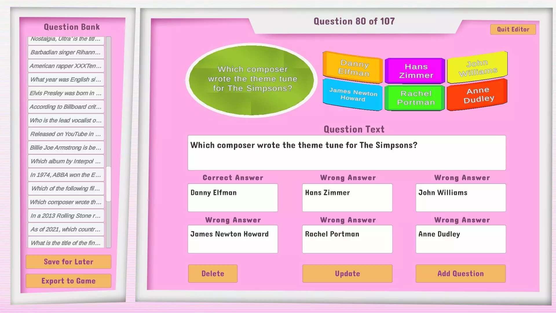 -Robot Trivia Funtime-游戏截图-好玩游戏库