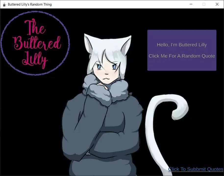 ButteredLilly’s Random Quotes & Avatar Remote