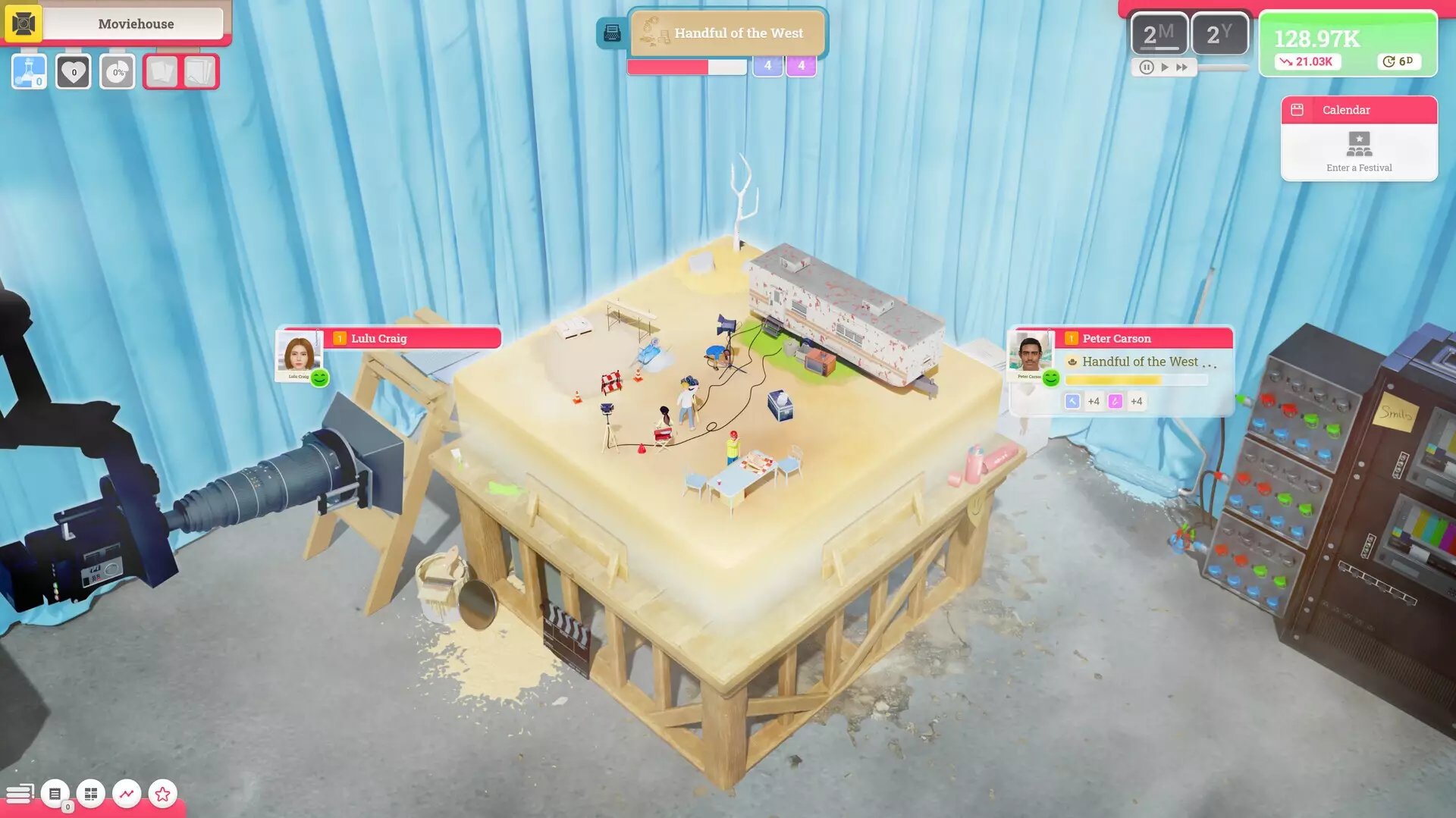 -Moviehouse – The Film Studio Tycoon-游戏截图-好玩游戏库