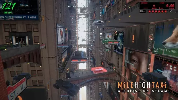 -MiLE HiGH TAXi-游戏截图-好玩游戏库