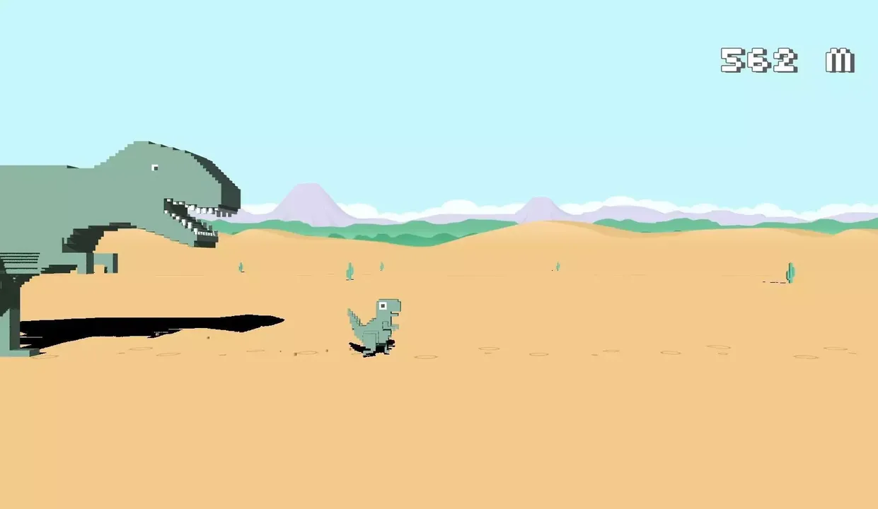 Rough time for Baby Dino